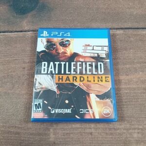 Battlefield Hardline Sony PlayStation 4 PS4 Video Game Disc Case